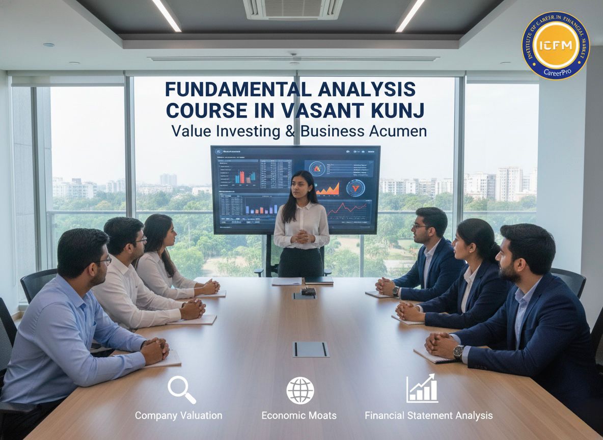 fundamental analysis course in Vasant Kunj by ICFM India