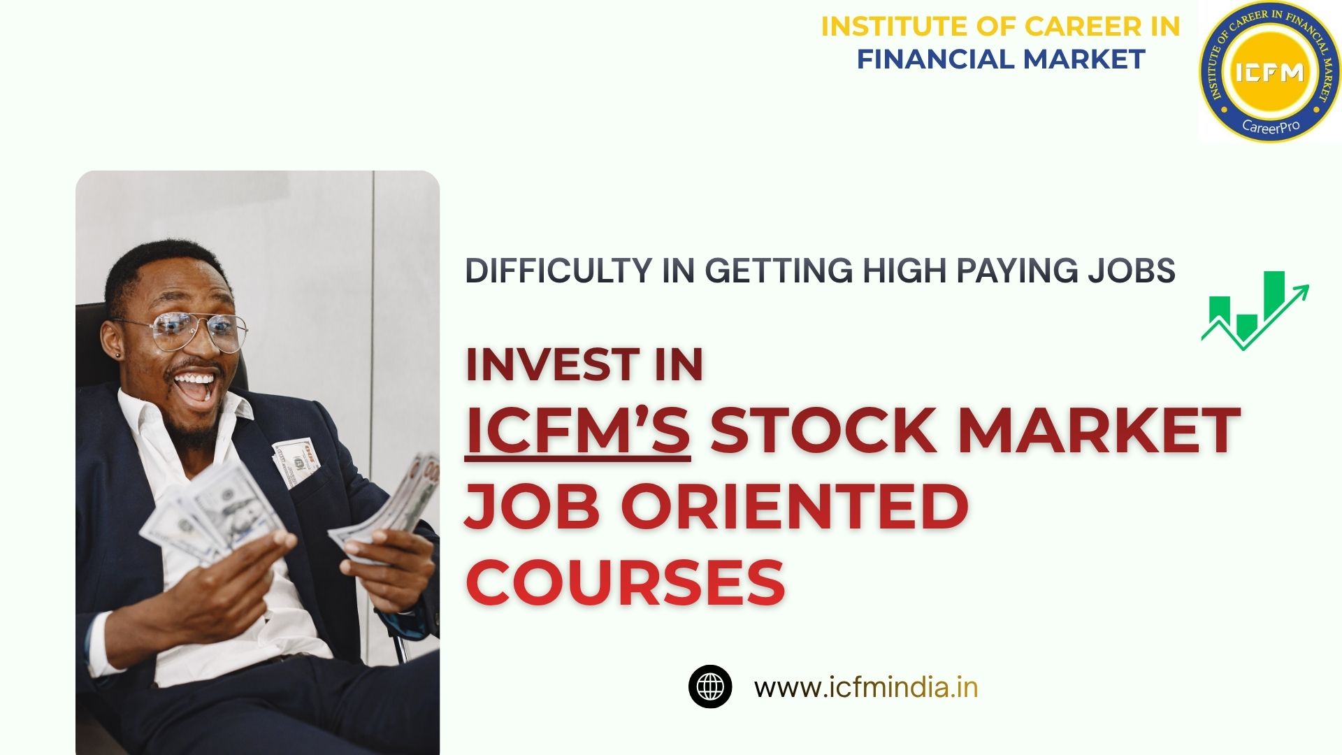Enroll with ICFM’s Stock Market Job Oriented Courses 2025 in Chhatarpur!!