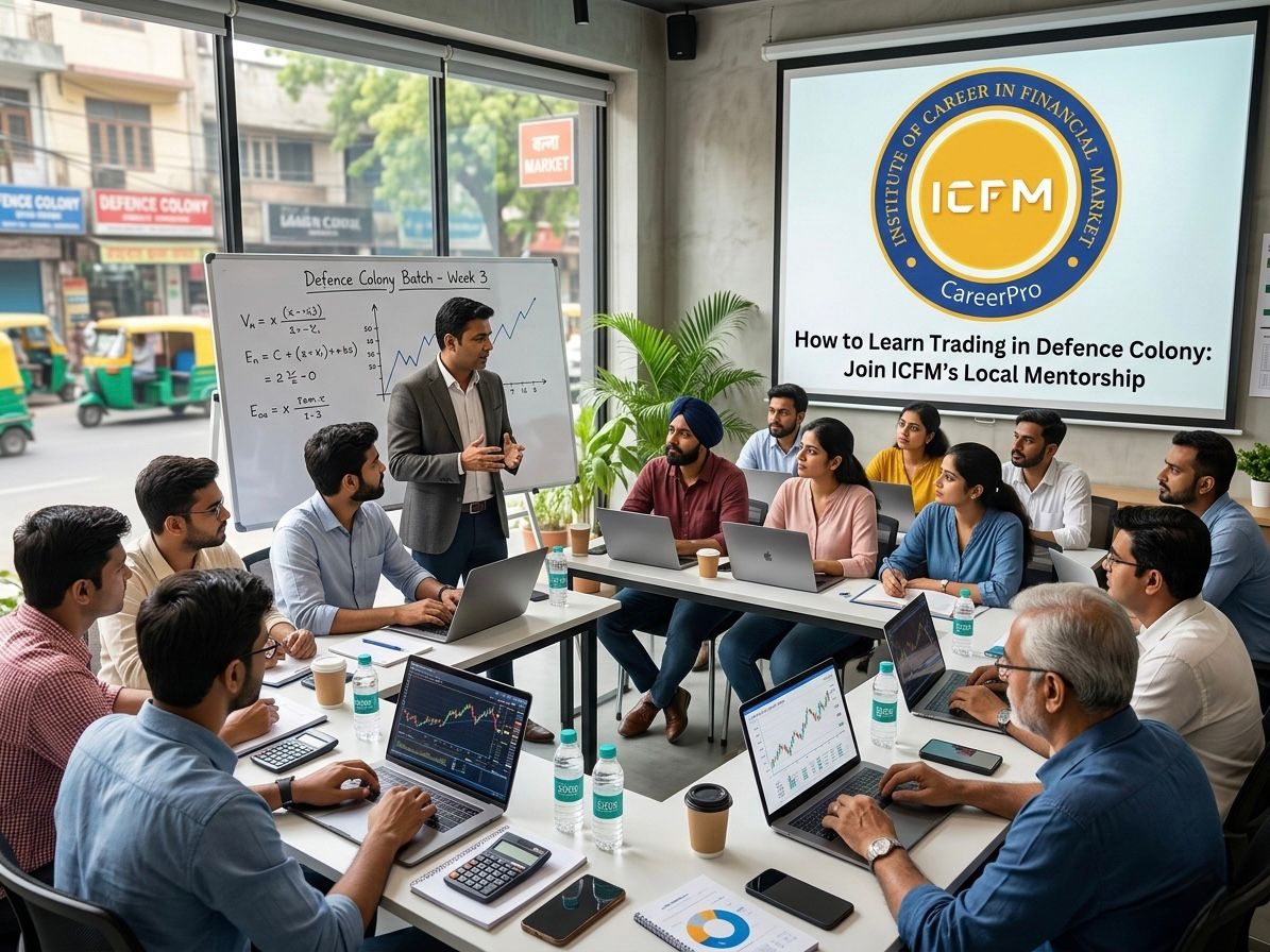 How to Learn Trading in Defence Colony, 2026 – Complete Beginner Guide by ICFM India